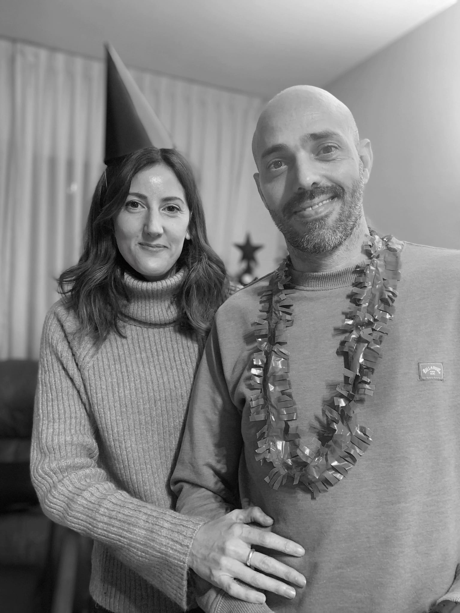 Foto de los novios